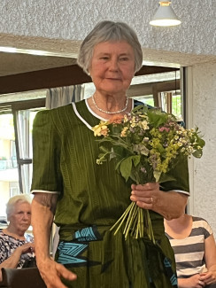 Eine würdige Ehrung für Bärbel am 29.06.2025