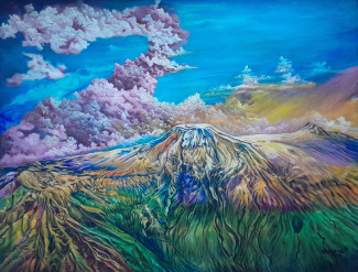 Bild eines tansansichen Künstlers